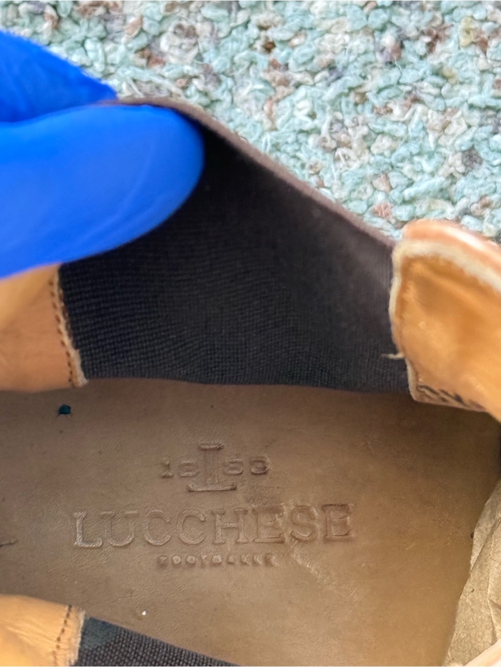 LUCCHESE GRAYSON STYLE NO.GY8512 men’s Sz 9.5 - Picture 11 of 17